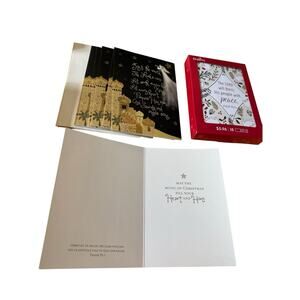 Religious Christmas Cards Lot DaySpring Scripture 7 Opened Plus 18 Sealed w Enve